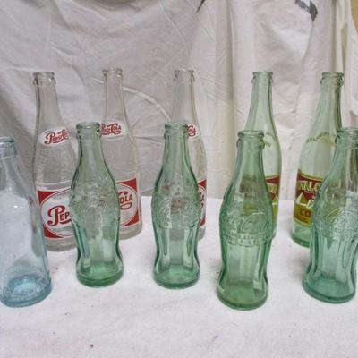 Lot 58 - Pepsi Cola - Coca Cola - Royal Crown Bottles