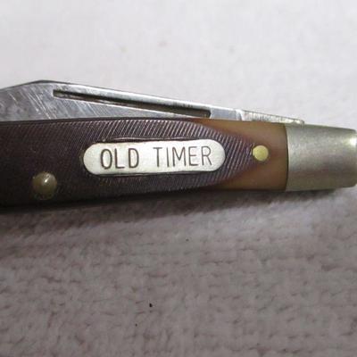 Lot 87 - Old Timer & Sports Cutlery Pocket Knives