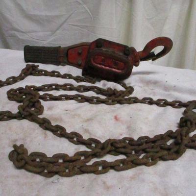 Lot 130 -  Coffing 3/4 Ton Ratchet Hand Chain Lever Hoist