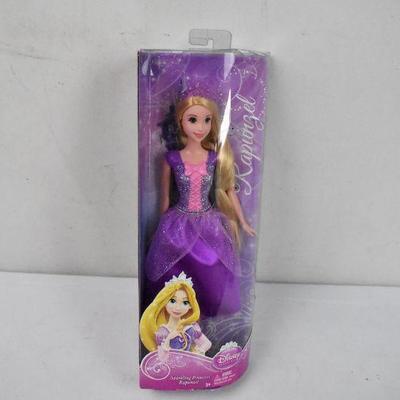 Disney Princess Sparkling Princess Rapunzel - New
