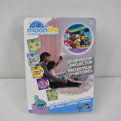 Moon Lite Storybook Projector Paw Patrol Gift Pack - New, Sealed