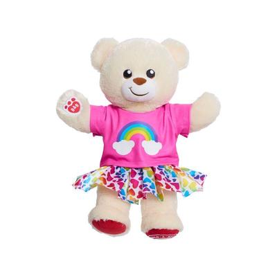 Build-A-Bear National Teddy Bear Day 2019 with Rainbow Outfit - New, Sealed
