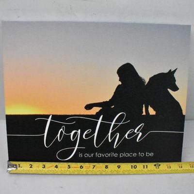 Together is our favorite place to be Wrapped Canvas Wall Decor, 14