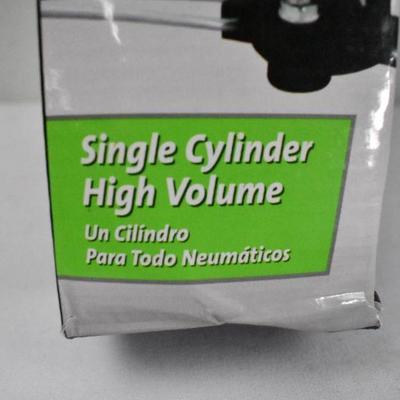 Slime Hand Pump, Single Cylinder High Volume - New, Damaged Box