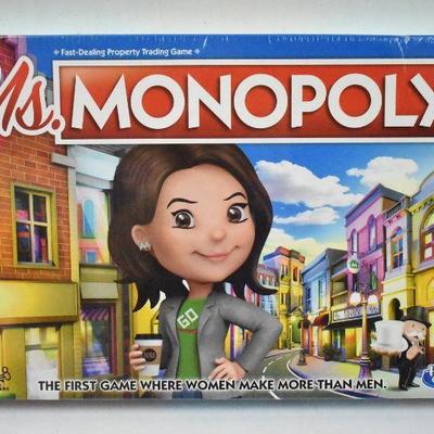 Ms. Monopoly Board Game - New, Sealed