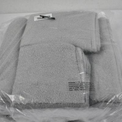 Mainstays Value Terry Cotton Bath Towel Set, 10 Piece Set - New