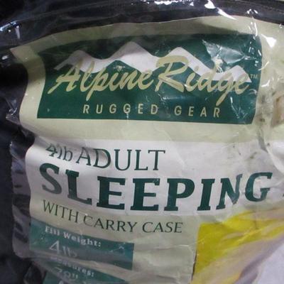 Lot 184 - Alpine Ridge Sleeping Bag