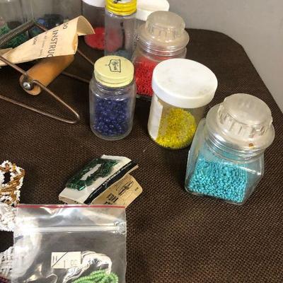 Lot#144 Loom and Beads for crafting 