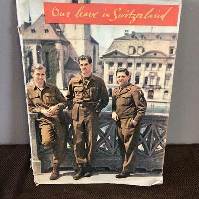 Lot#147 OUR LEAVE IN SWITERLAND BOOK