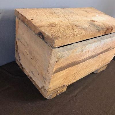 Lot#204  Rough Lumber, primitive Crate 