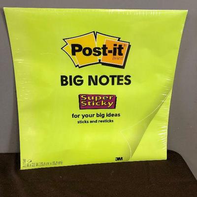 Lot#206 Post is notes BIG NOTE PAD 