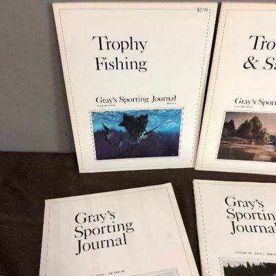Lot#208 Collection of GRAYS Sporting JOURNAL 1979-1981 