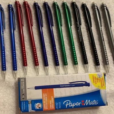 New 12 Paper Mate Mechanical Pencils #2 