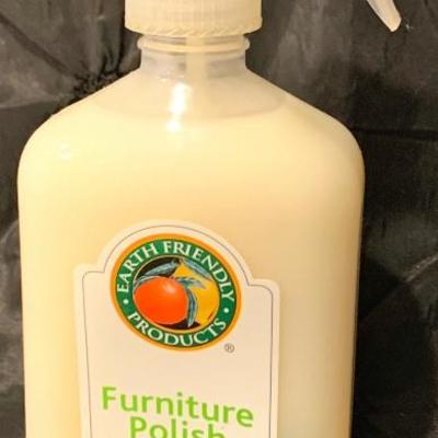 New Earth Friendly Furniture Polish Cleans & Protects Wood (Natural Olive Oil (Plant Based Cleaning) 500 mL 
