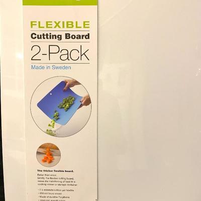 New SEE DESCRIPTION!  2 Pack Bendy! Flexible Cutting Board Made in Sweden 14-1/2