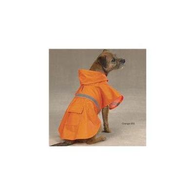 Small Guardian Gear Guardian Gear Rain Jacket Orange (Fits dogs about size of Shih Tzu) - NEW