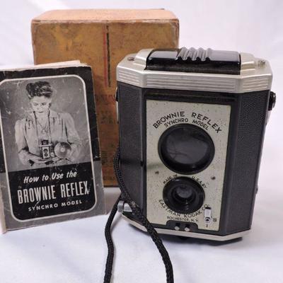Vintage Brownie Reflex Synchro Model Camera