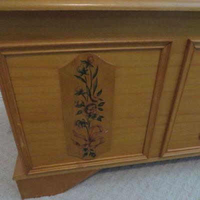 Cedar Chest with Contents