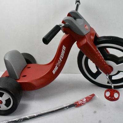 Radio Flyer, Big Flyer Sport, Red, with Flag - New, Without Box