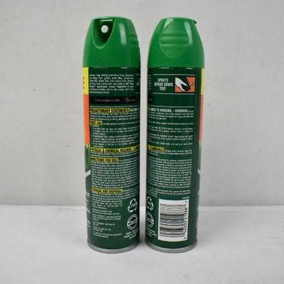 Two Bottles of Deep Woods Sportsman Insect Repellent II - New