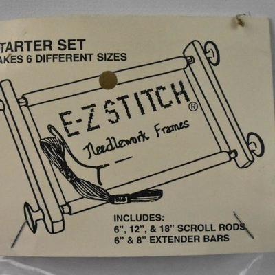 E-Z Stitch Needlework Frames, Starter Set - New