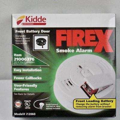 Kidde Hardwire Ionization Smoke Alarm with Front Battery Door I12060 - New