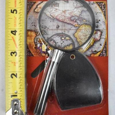 3 Magnifying Glasses - New
