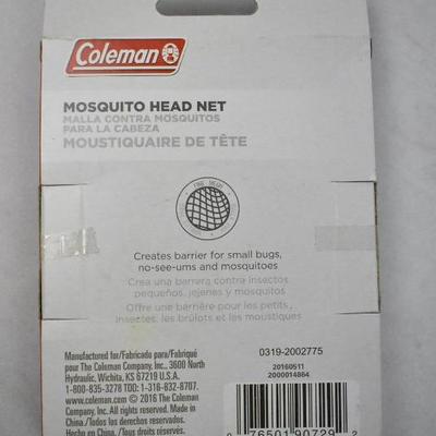 Coleman Mosquito Head Nets, Quantity 4 - New