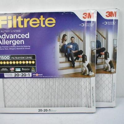 3M Filtrete, Quantity 2 Filters 20