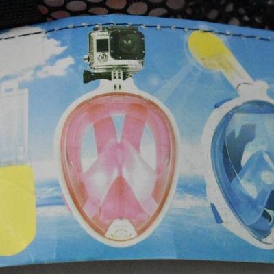 HYDRO-SWIM SeaClear Snorkeling Mask, Pink S/M - New