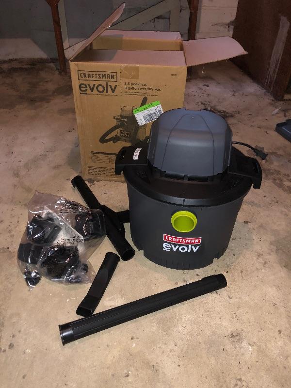 Lot 75 Brand NEW CRAFTSMAN EVOLV Shop Vac