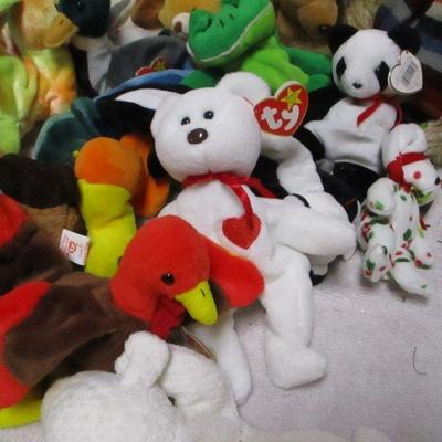 Lot 217 - Box Lot Of Plush Toys - Beanie Babies