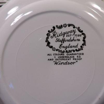 Ridgeway Staffordshire Dinnerware