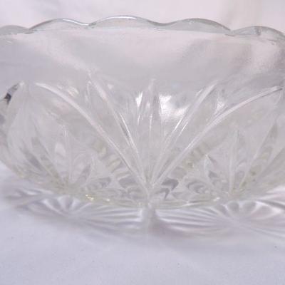 Collection of Three Glass Serving Bowls