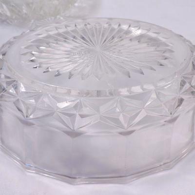Collection of Three Glass Serving Bowls