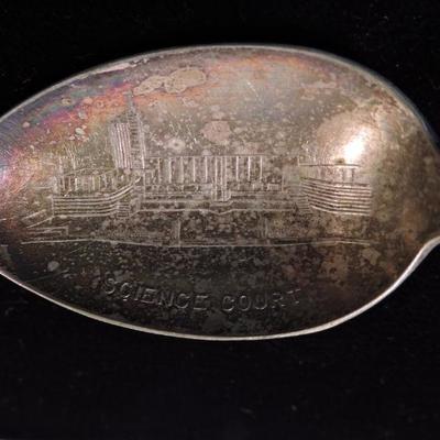Two Vintage Commemorative Spoons