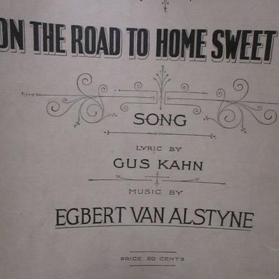 Lot 223 - Vintage Song Sheets - London Bridge Book