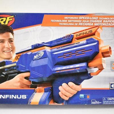 Nerf N-Strike Elite Infinus with 28 Darts - Does NOT Work, Parts Only