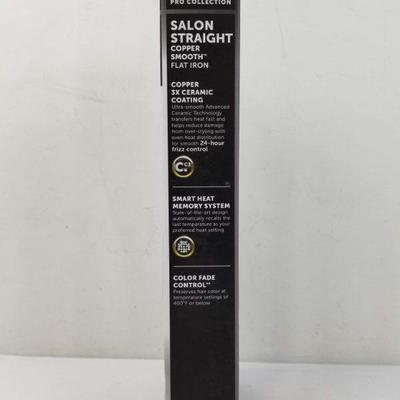 Revlon Pro-Collection Salon Straight Flat Iron - Open Box, Near New Condition
