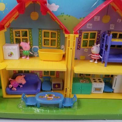 Peppa Pig's House Playset - Open Box, Complete