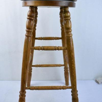 Wooden Bar Stool with Swivel Seat - Swivel Mechanism Makes Noise