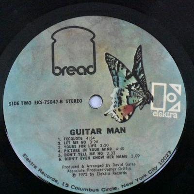 Bread: Guitar Man LP Record Album