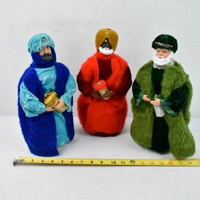 3 Wise Men Made Out of Old Dishwasher Detergent, 12