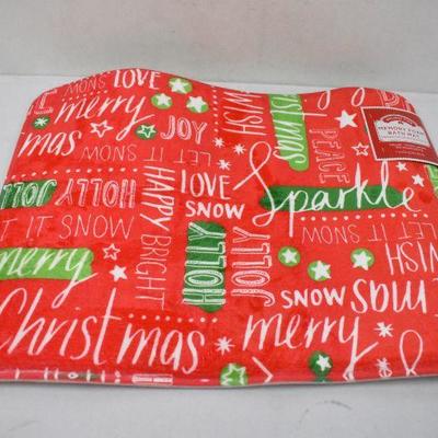 Christmas Bath Mat - New