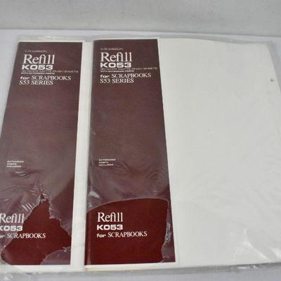 Scrapbooking Lot - Paper, Scrapbook Album, Refills & More