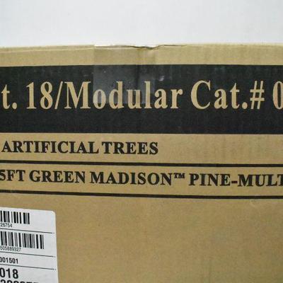6.5' Pre-Lit Madison Pine Tree w/ Multi-Color Lights - All Lights Work