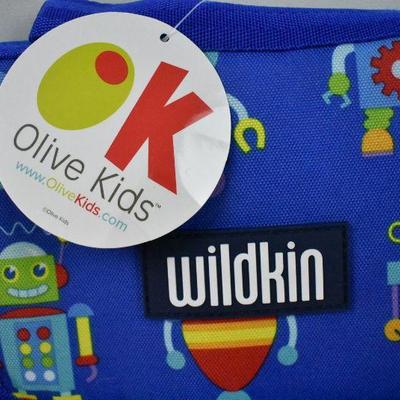 WildKin Olive Kids Robot Lunch Bag - New