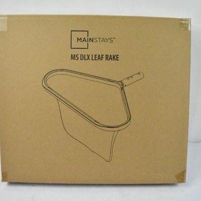 Mainstays Deluxe Leaf Rake - New