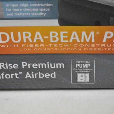 Intex Mid-Rise Premium Comfort Airbed, Dura-Beam Plus, Twin Size - New