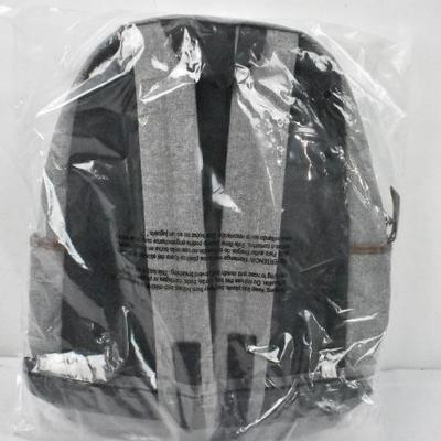 Wonder Nation Gray Backpack with Adjustable Shoulder Straps - New